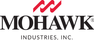 Logo of Mohawk Flooring, a leading brand known for its high-quality flooring solutions.